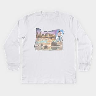 Oregon Kids Long Sleeve T-Shirt